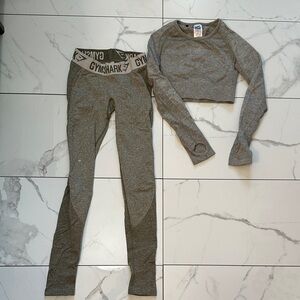 Gymshark women’s  Heather Gray Leggings